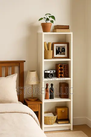 Dernières Pièces Disponibles : Étagères Blanches 4 Niveaux !