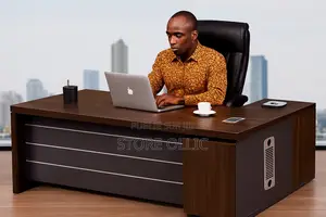 Photo - Table Exécutive 160×80 – Leadership Concret