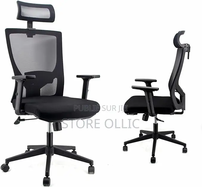 Fauteuil Exécutif Premium – Bien-Être Productivité