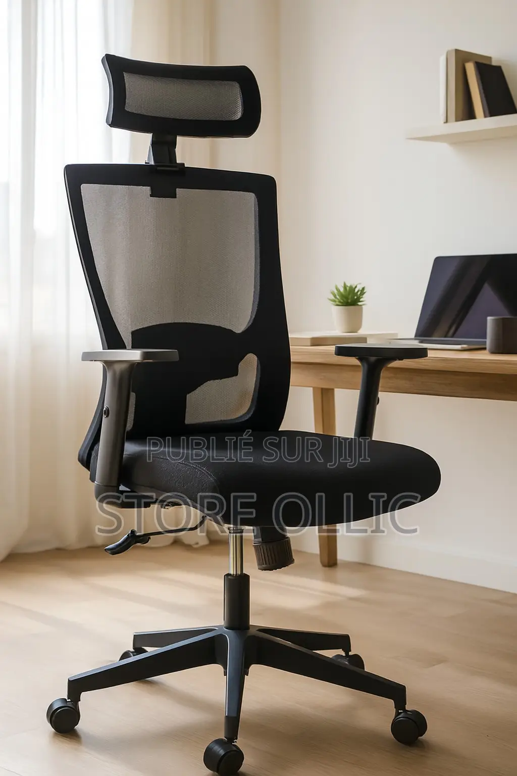 Fauteuil Exécutif Premium – Bien-Être Productivité