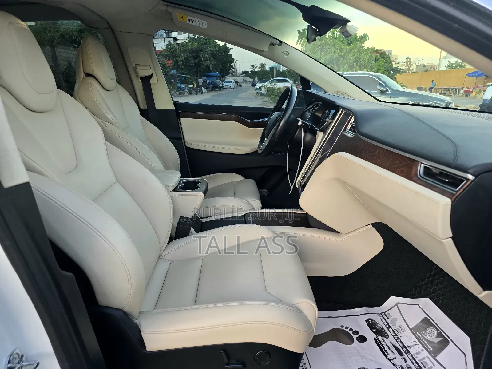 Tesla Model X 75D kWh 2018 Blanc