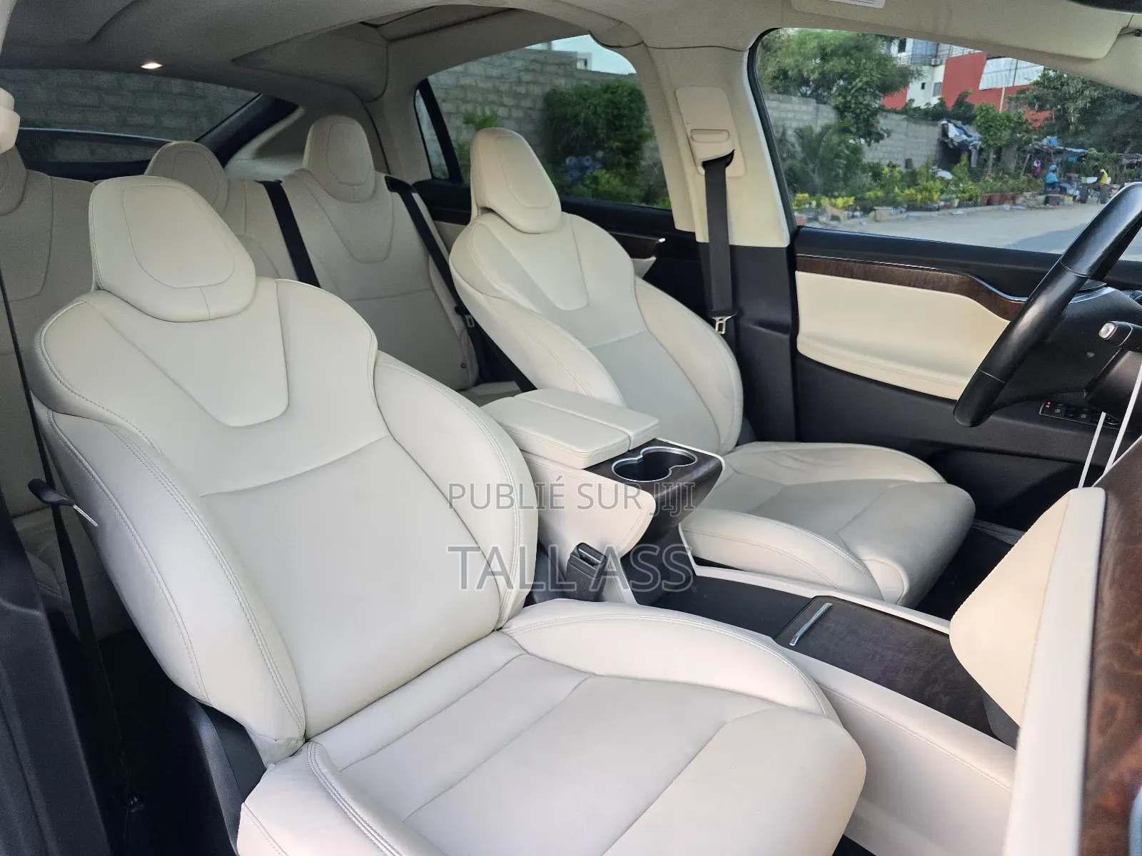 Tesla Model X 75D kWh 2018 Blanc