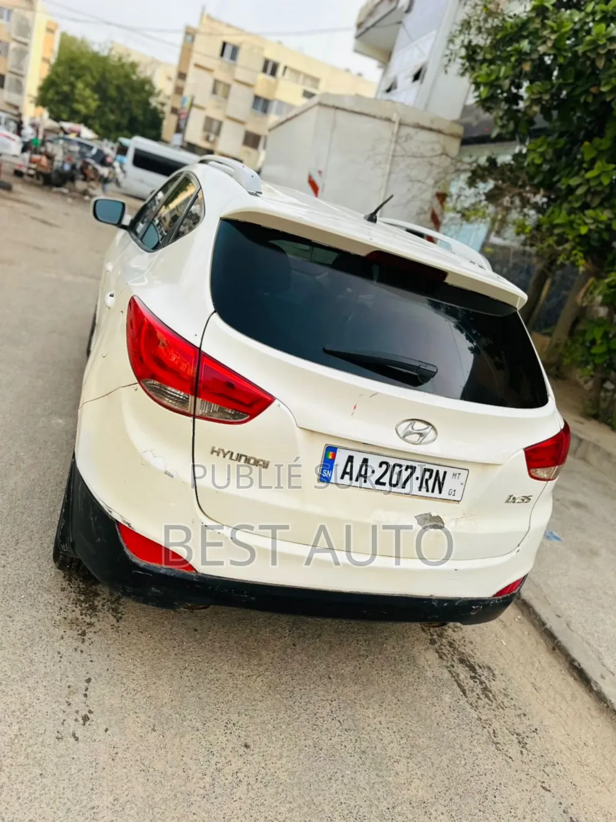 Hyundai Tucson 2012 Blanc