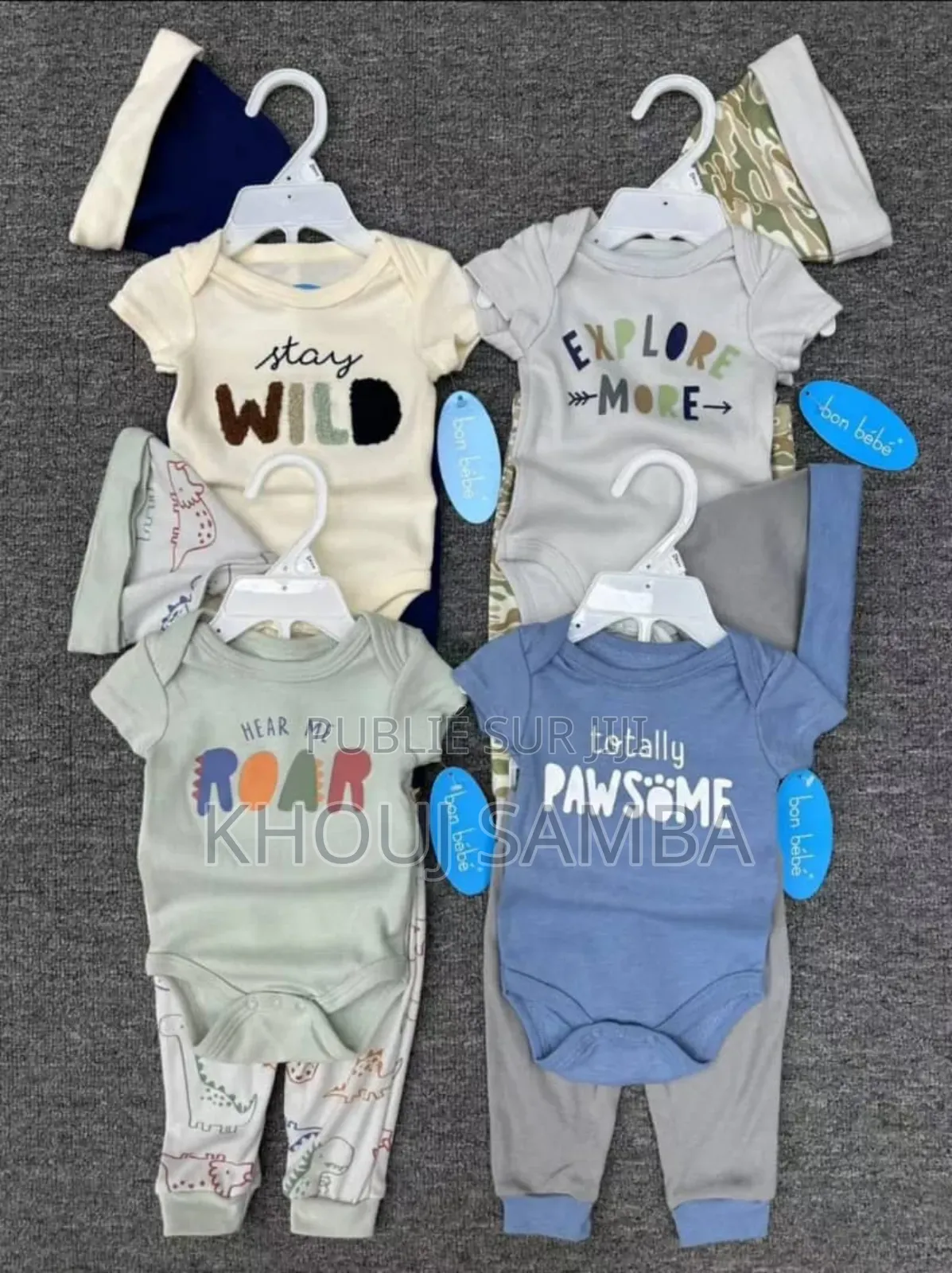 Ensemble 3 Sets Pièces