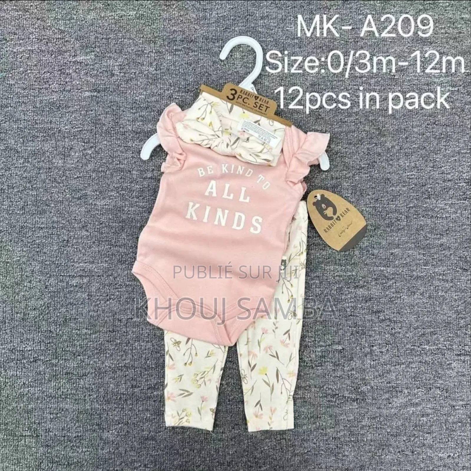 Ensemble 3 Sets Pièces