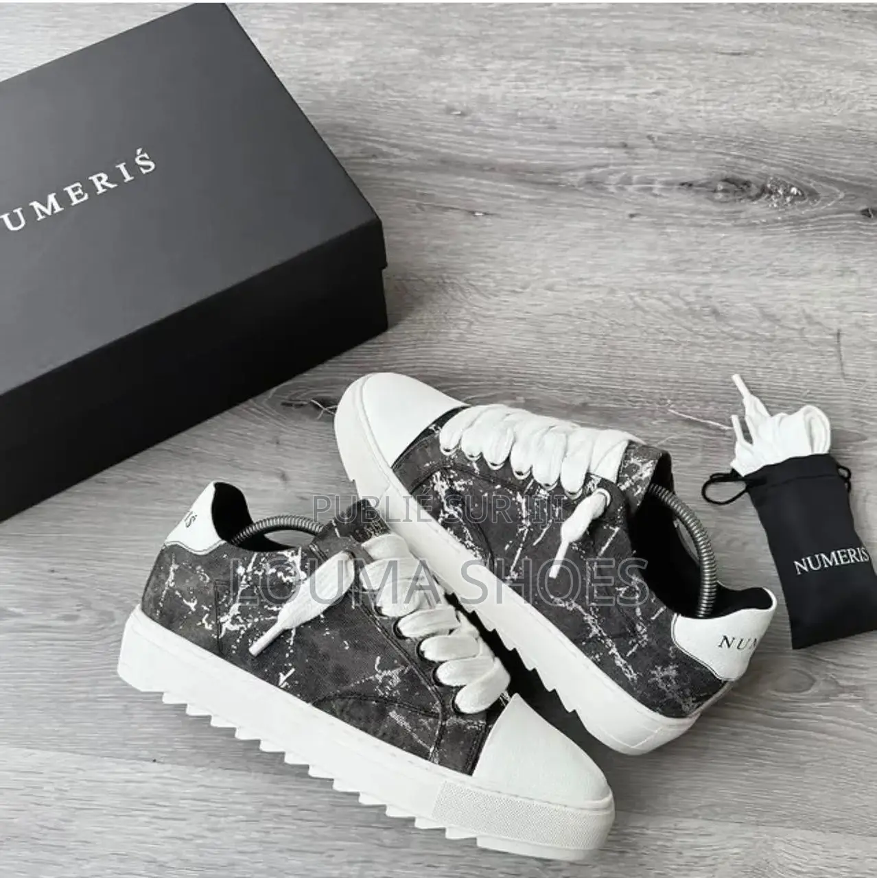 Deri Icon Sneaker Ayakkabı