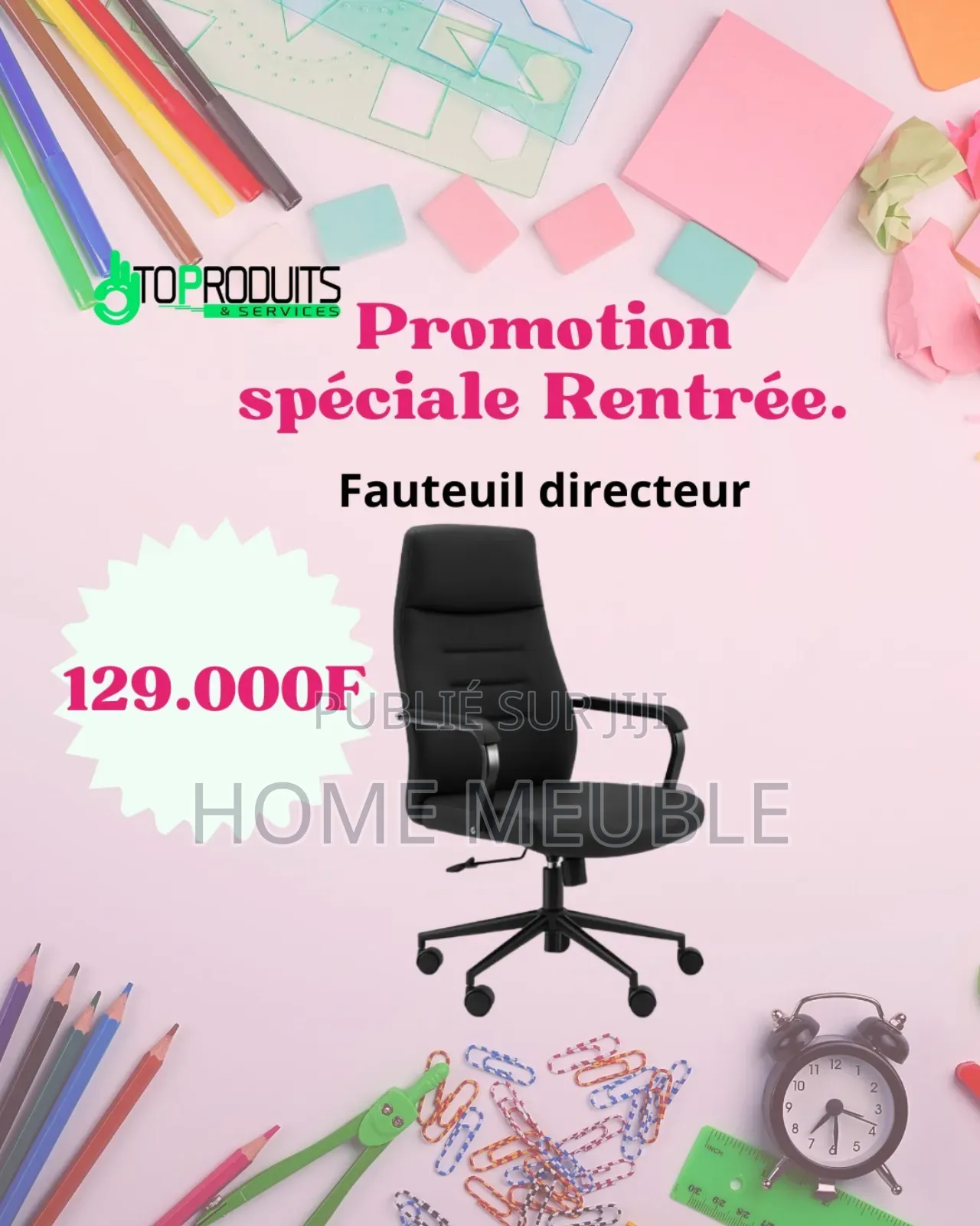Des Tables De Bureau Et Fauteuils en Promotion