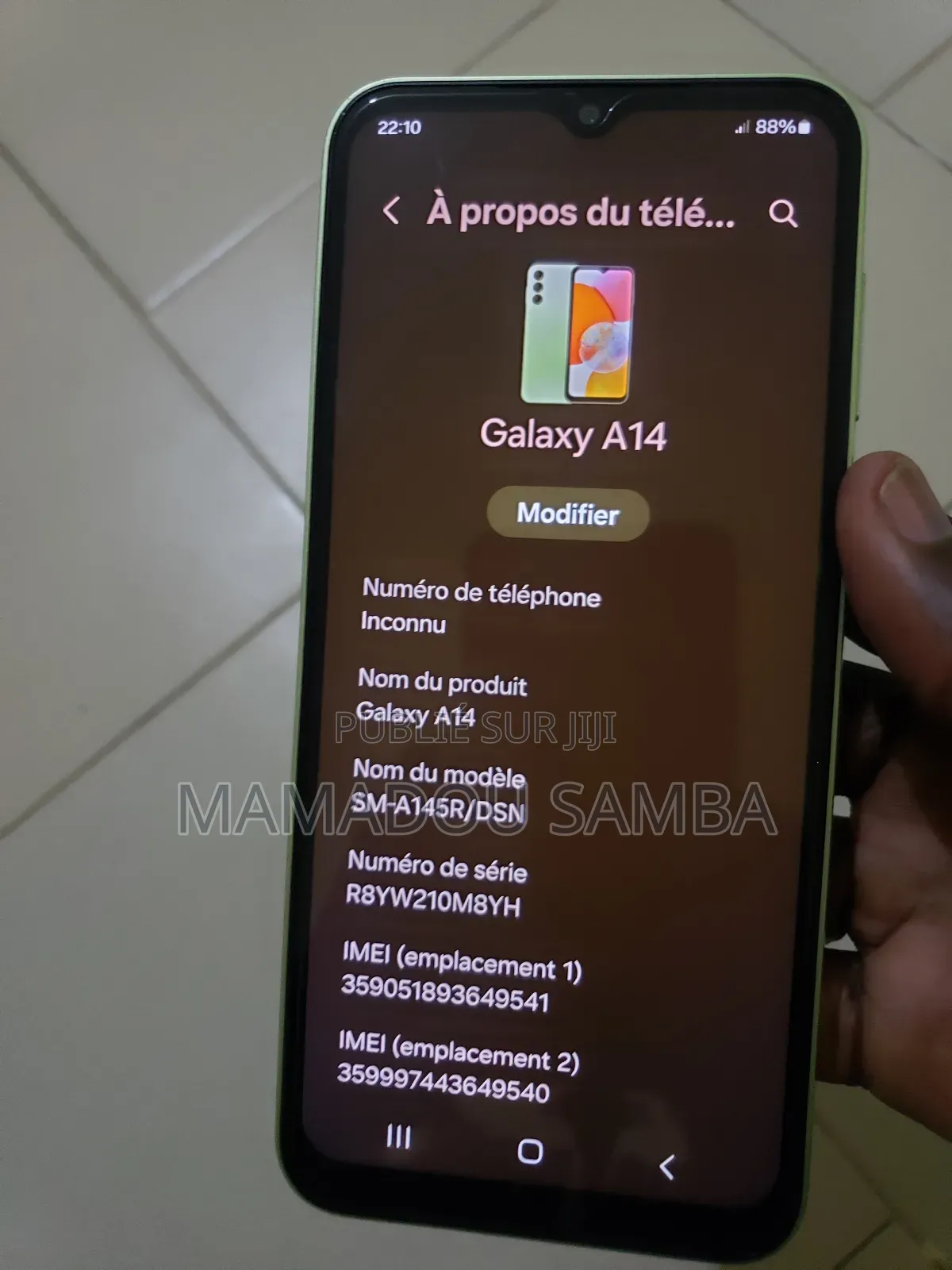 New Samsung Galaxy A14 64 GB Vert