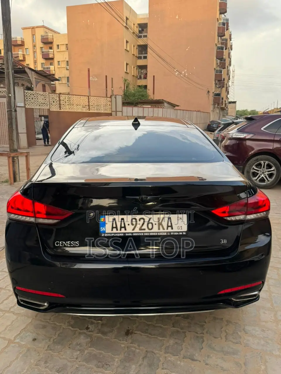 Genesis G80 2016 Black