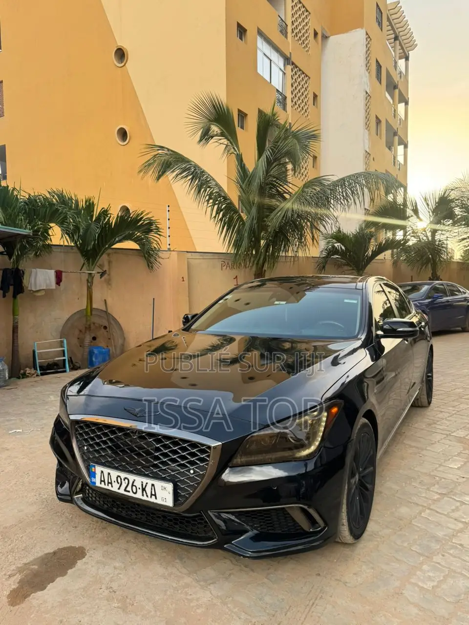 Genesis G80 2016 Black