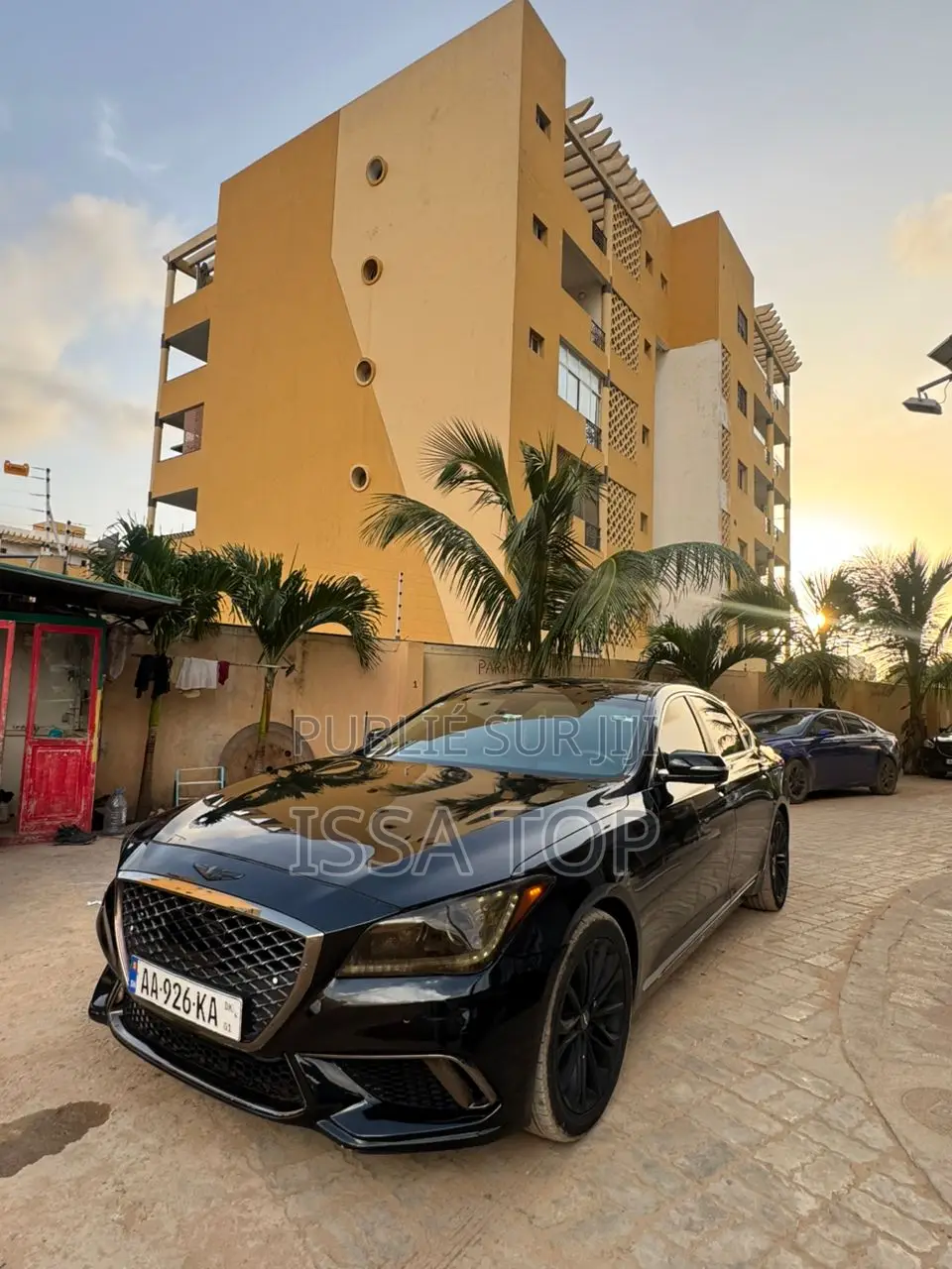 Genesis G80 2016 Black