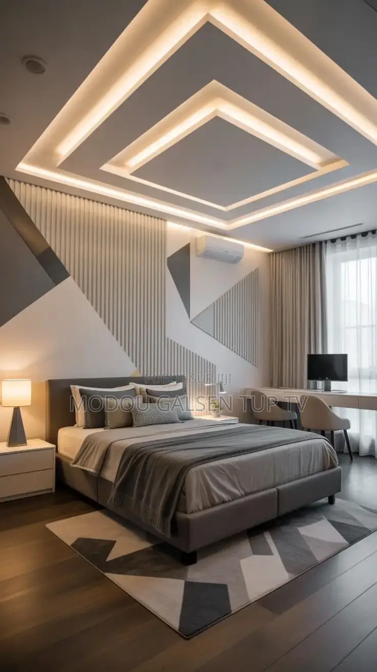 Faux Plafond en Platre Disponible