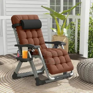 Chaise Anti-Gravité Réglable Avec Coussin, Appuie-Tête.