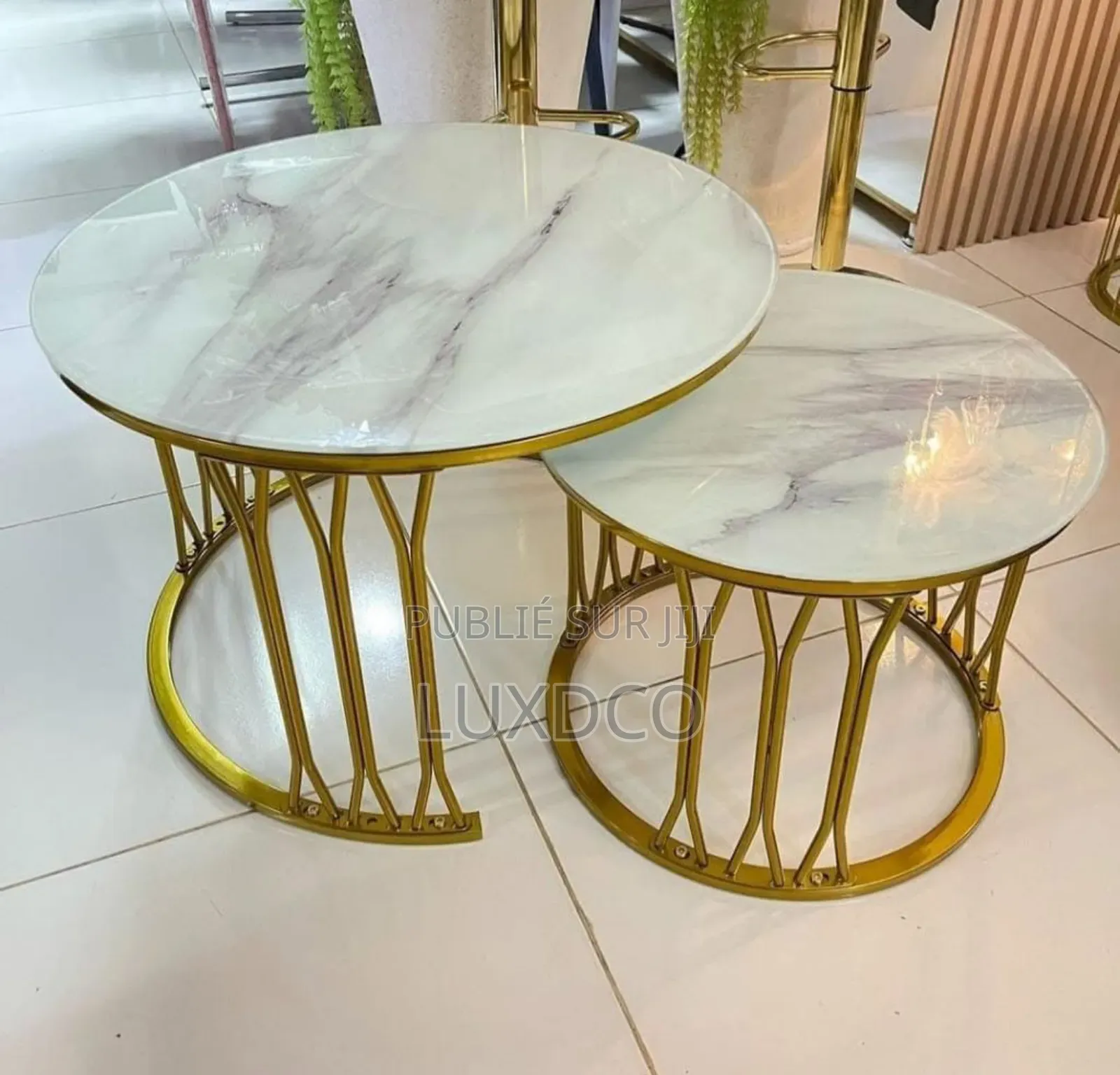 Table Basse en Gigogne 2 Pièces.