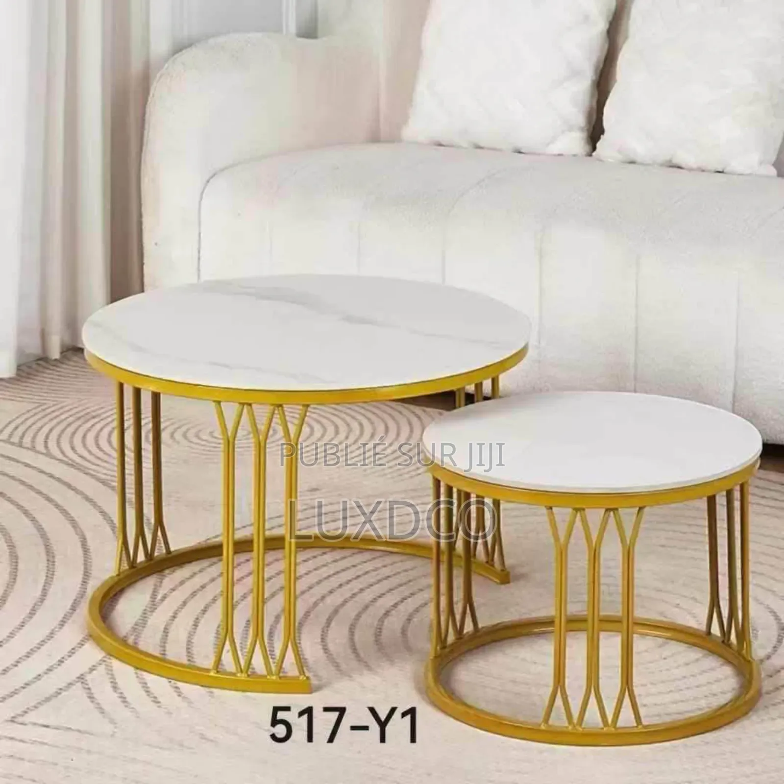 Table Basse en Gigogne 2 Pièces.