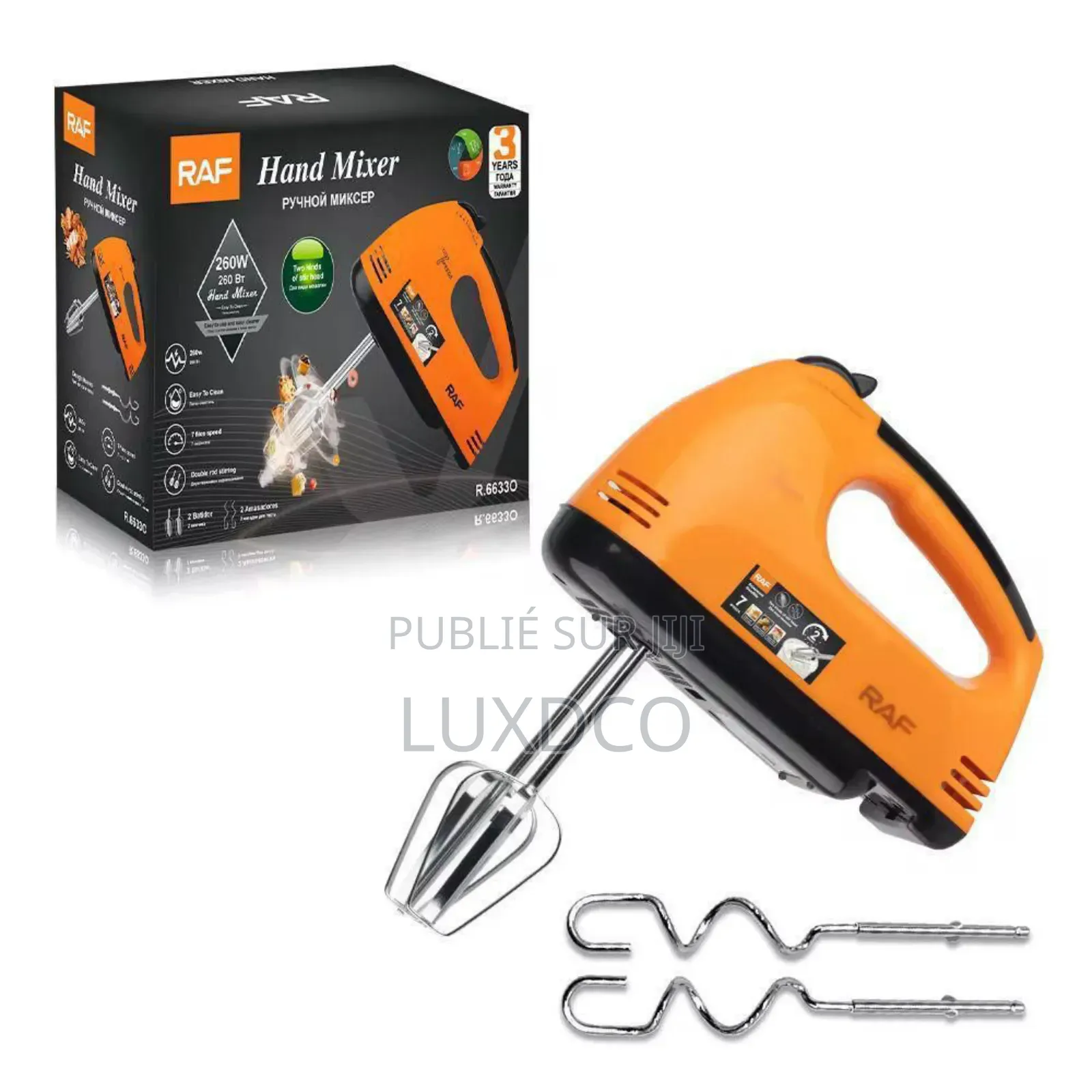 Mixeur Plongeur Électrique Professionnel.