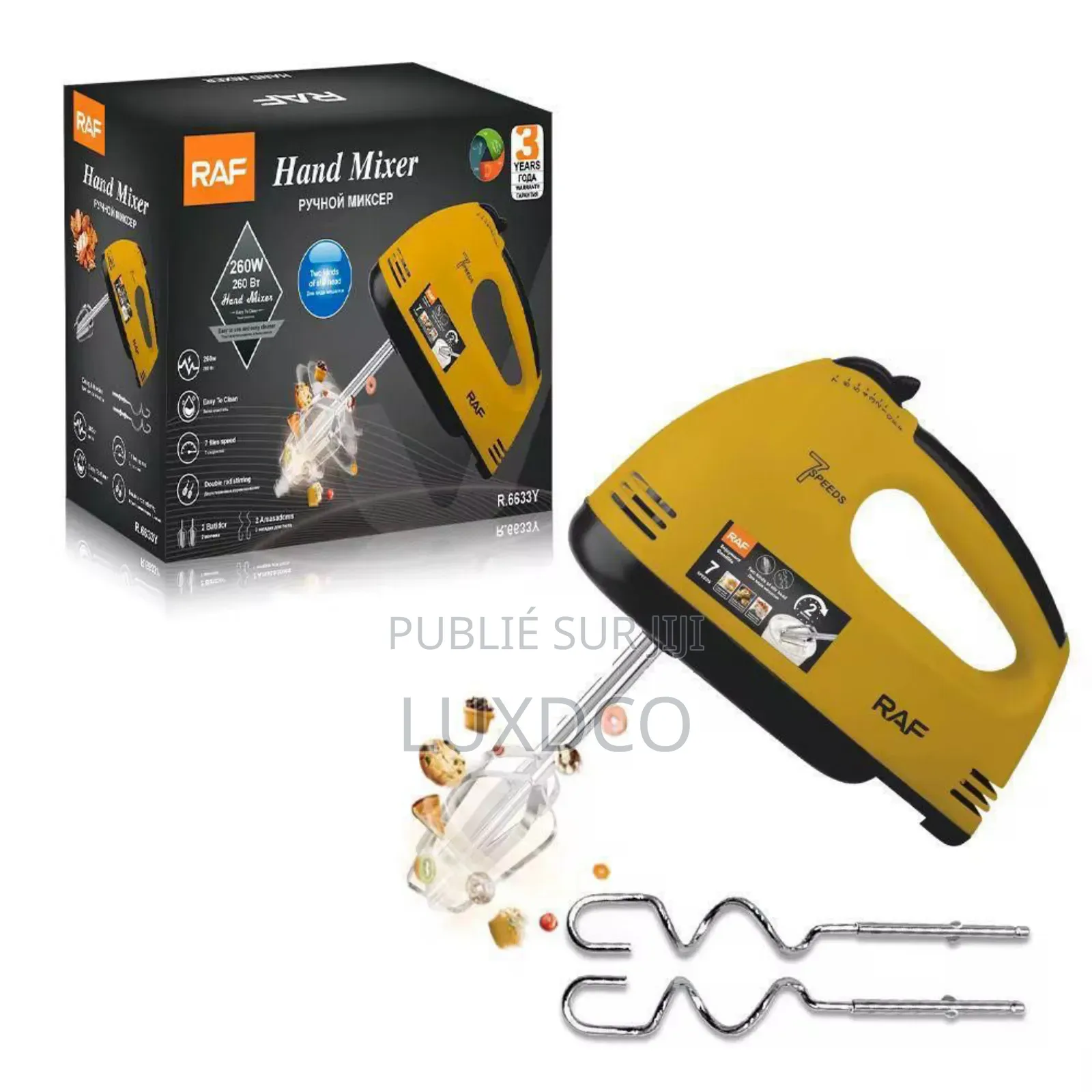 Mixeur Plongeur Électrique Professionnel.