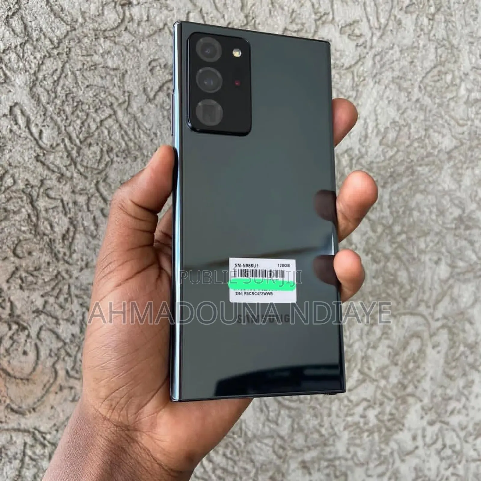 New Samsung Galaxy Note 20 Ultra 5G 256 GB Black