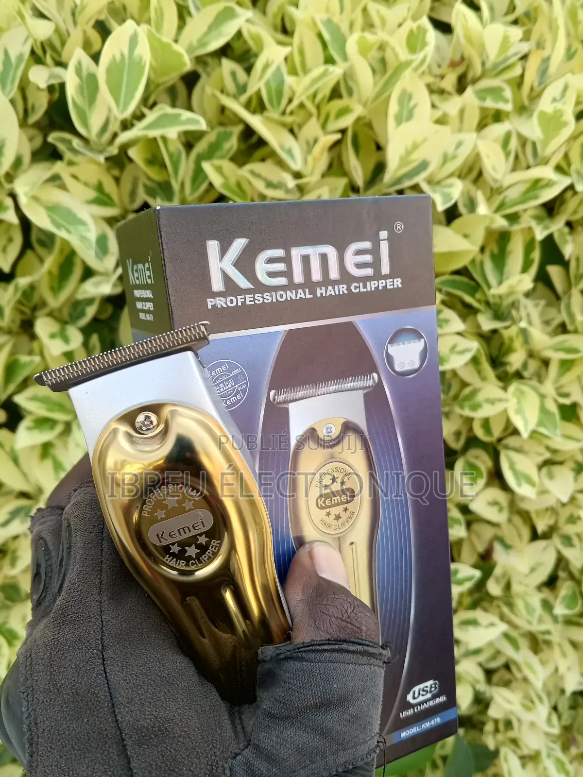 Tondeuse Kemei Original Rechargeable – Pour Hommes Femmes