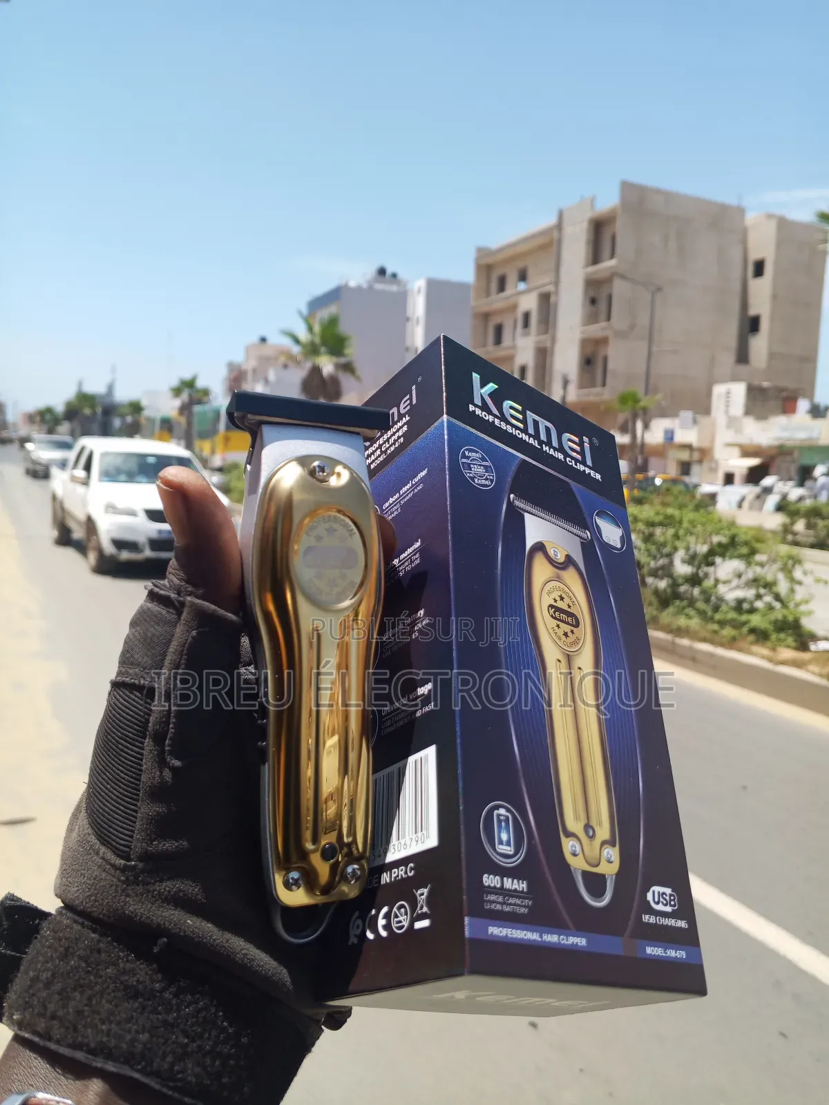 Tondeuse Kemei Original Rechargeable – Pour Hommes Femmes