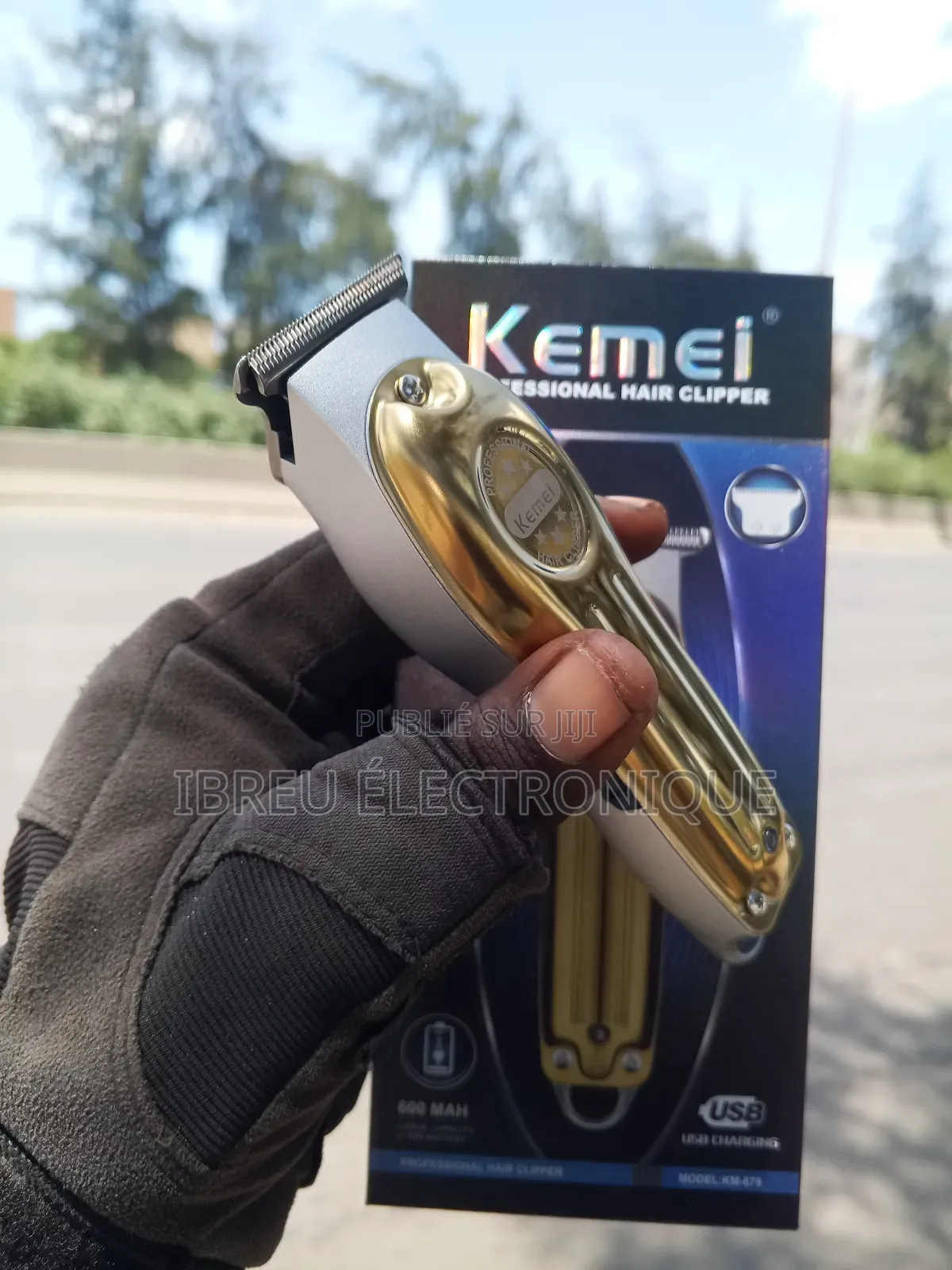 Tondeuse Kemei Original Rechargeable – Pour Hommes Femmes