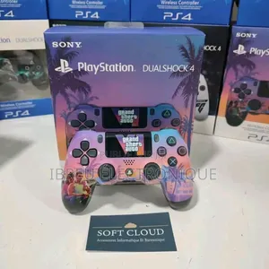 Manette Ps4 Neuve Très Stylé Compatible Avec Design Gta