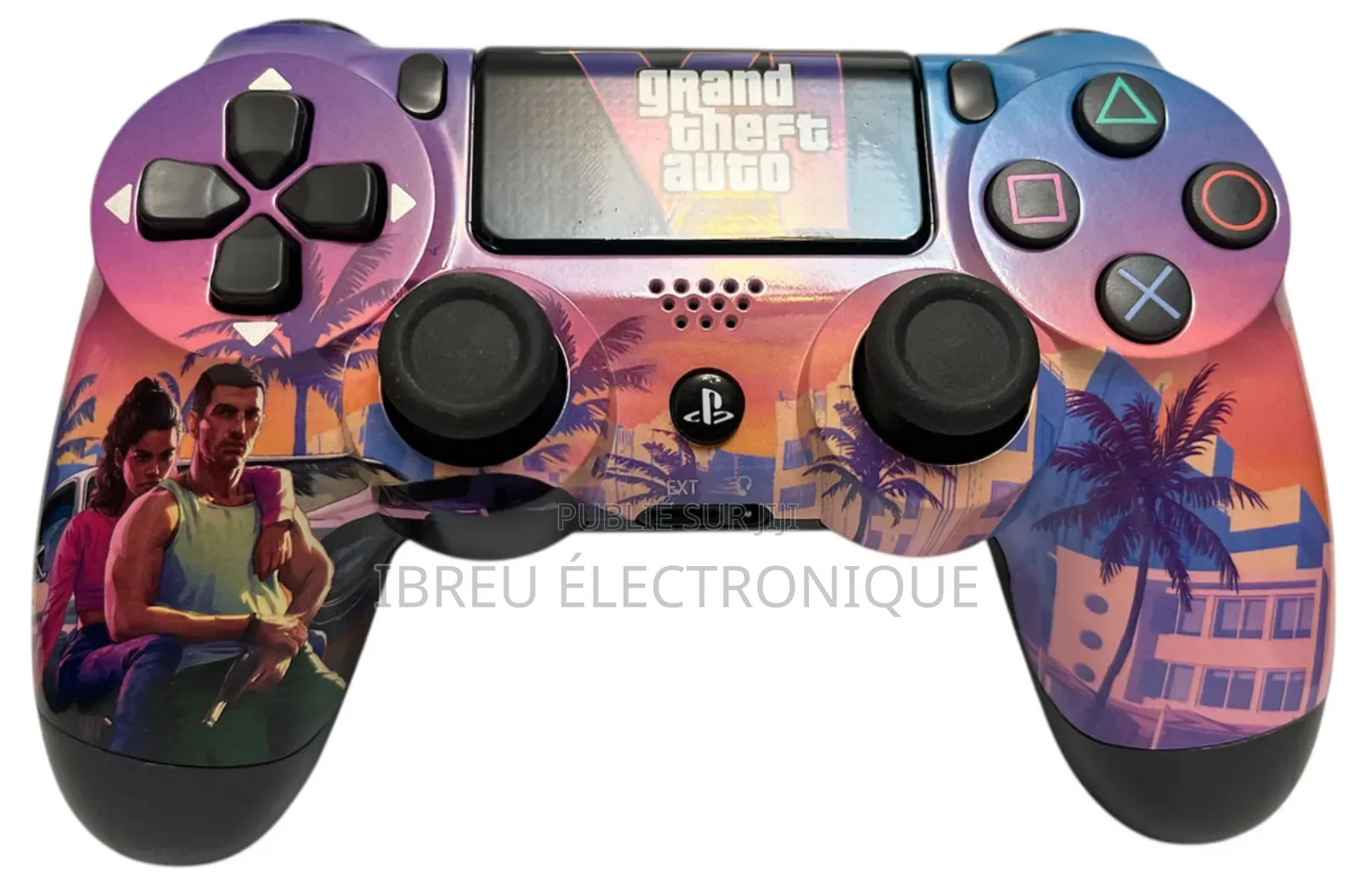 Manette Ps4 Neuve Très Stylé Compatible Avec Design Gta