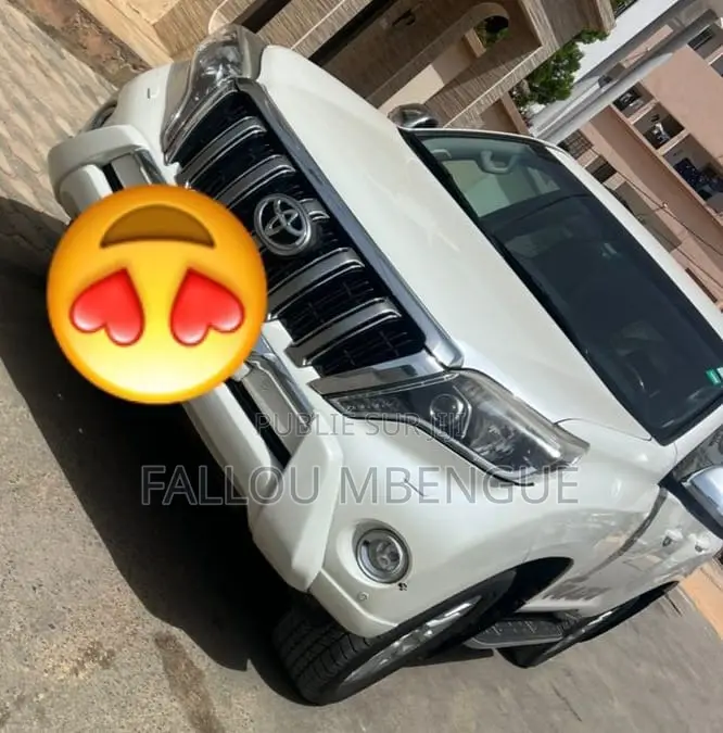 Toyota Land Cruiser Prado 2015 Blanc