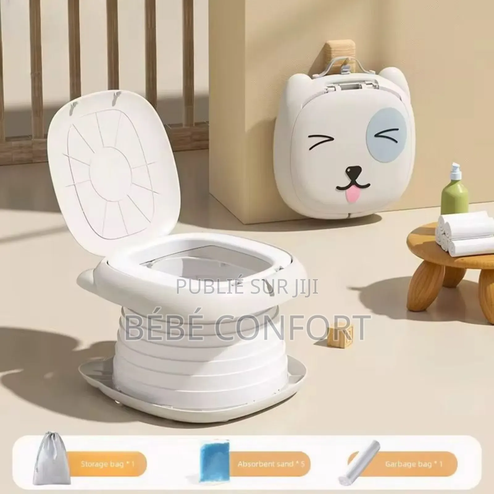 Pot De Toilette Pliable