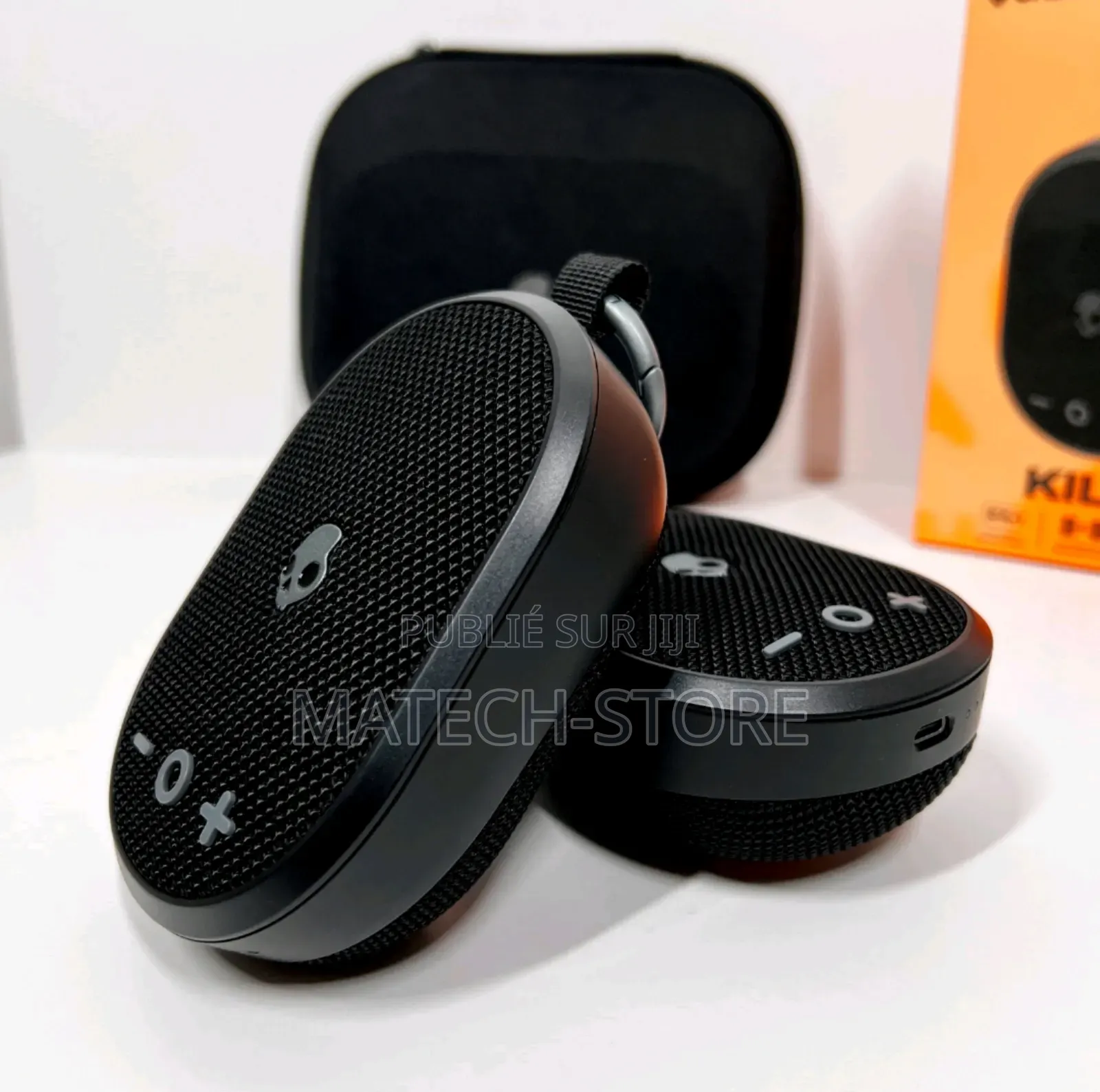 Enceinte Sans Fil Skullcandy Kilo Bluetooth Noir Et Orange