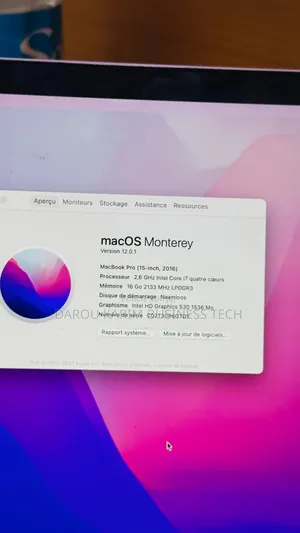 New Apple MacBook Pro 2016 16GB Intel Core i7 SSD 256GB