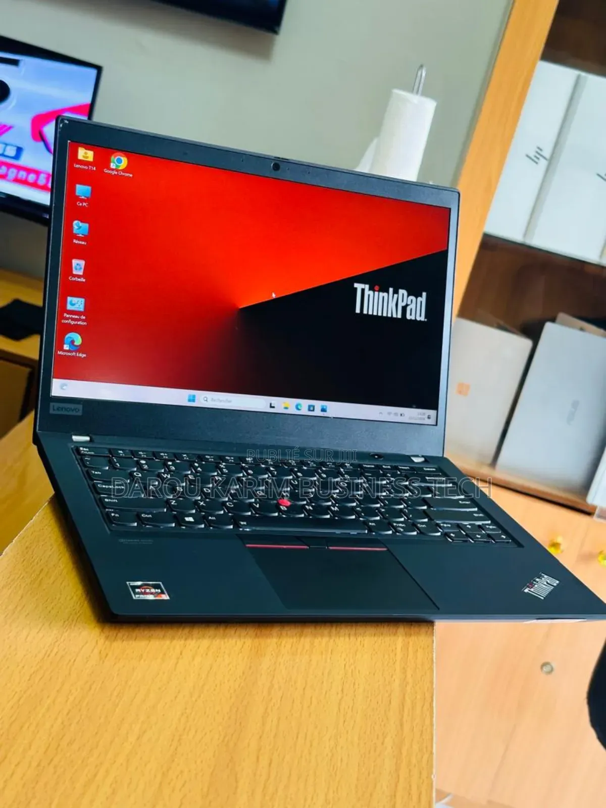New Ordinateur portable Lenovo ThinkPad T14 16GB AMD Ryzen 5 SSD 256GB
