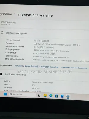 New Ordinateur portable Lenovo ThinkPad T14 16GB AMD Ryzen 5 SSD 256GB