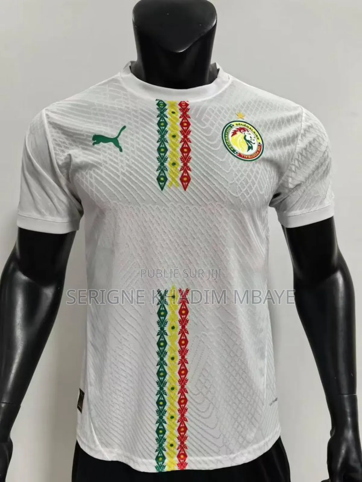 Maillot De Football : Sénégal Domicile Et Extérieur