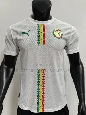 Maillot De Football : Sénégal Domicile Et Extérieur