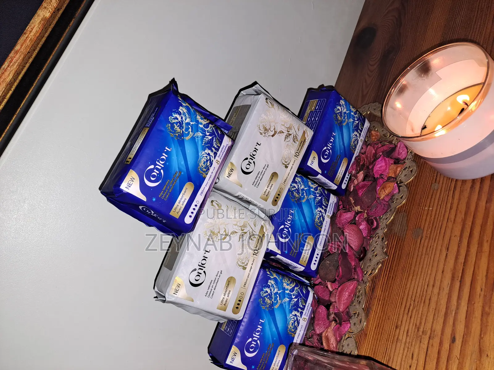 Redistribution Des Serviettes Hygiéniques Confort