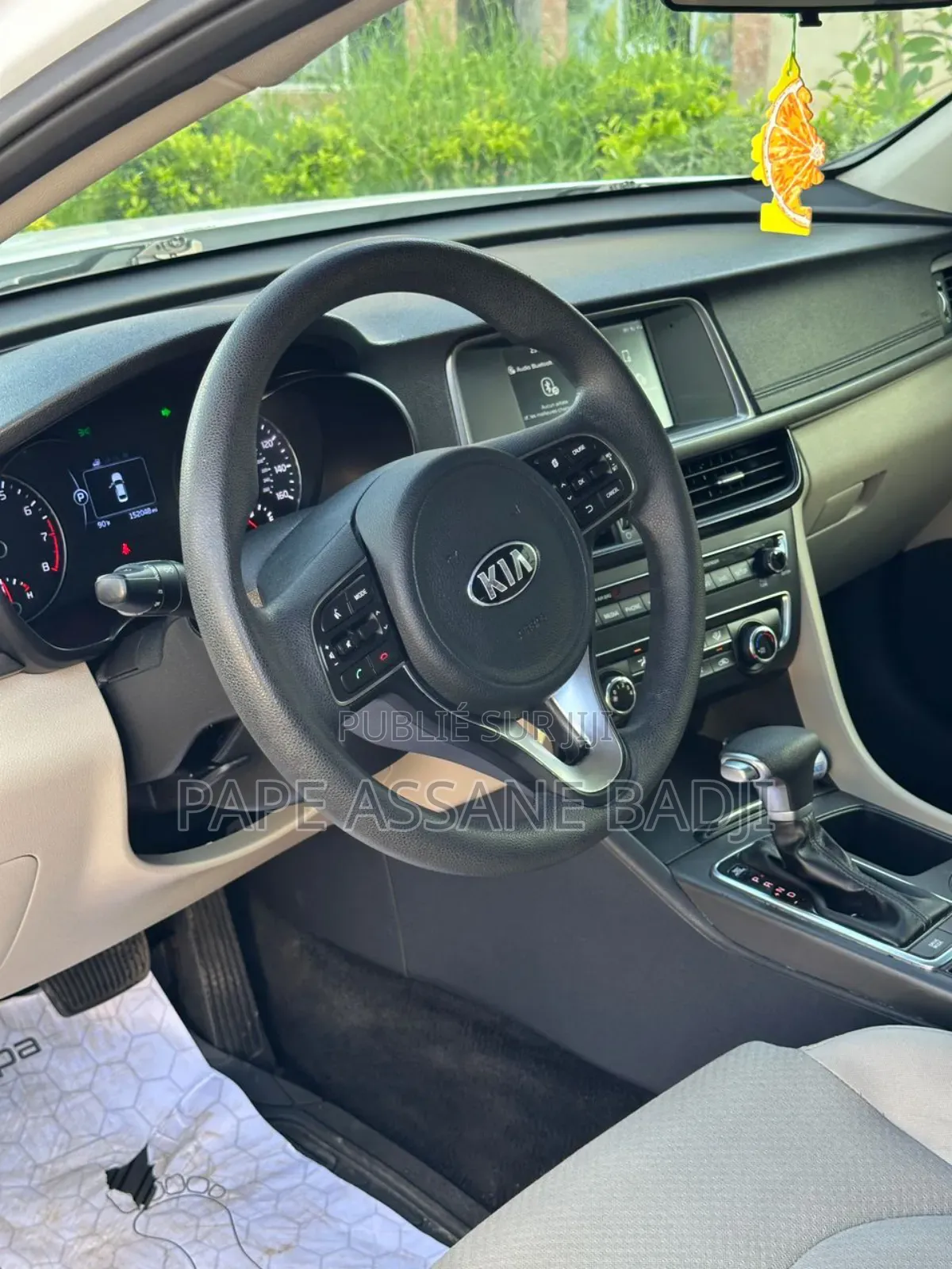 Kia Optima S 2018 Blanc