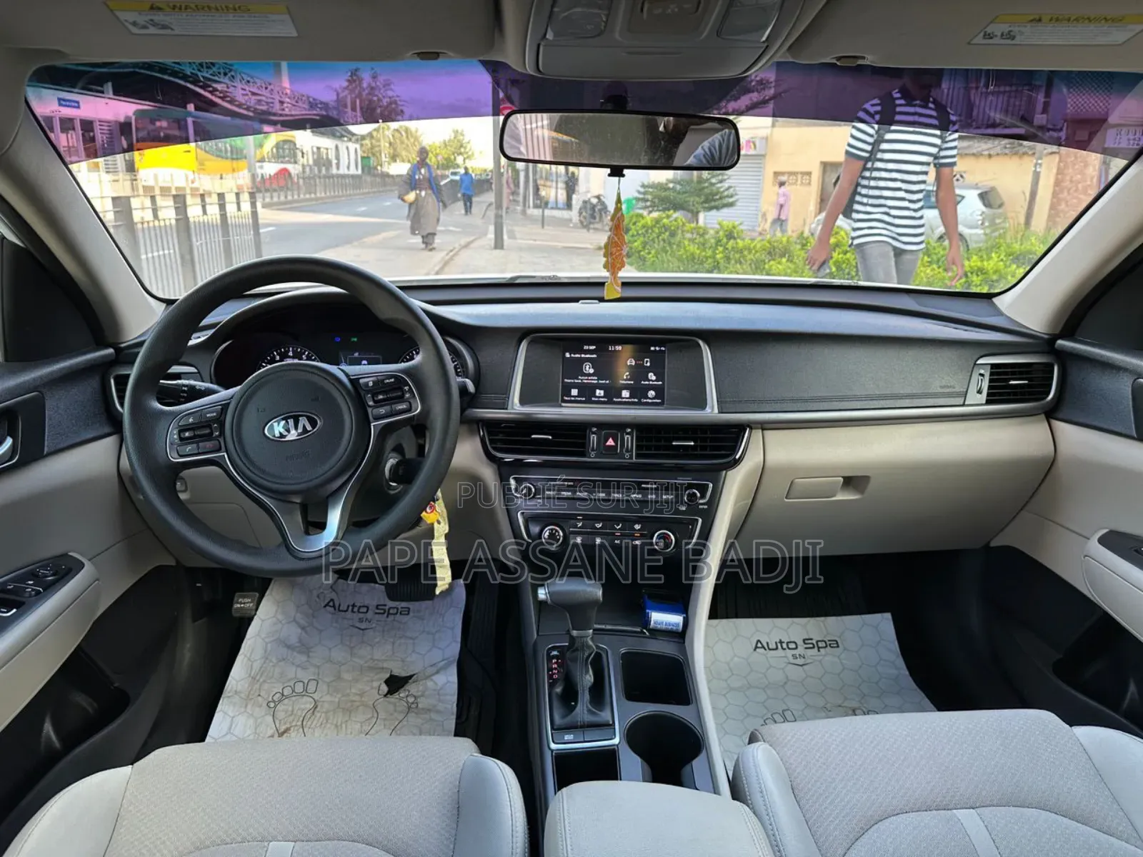 Kia Optima S 2018 Blanc