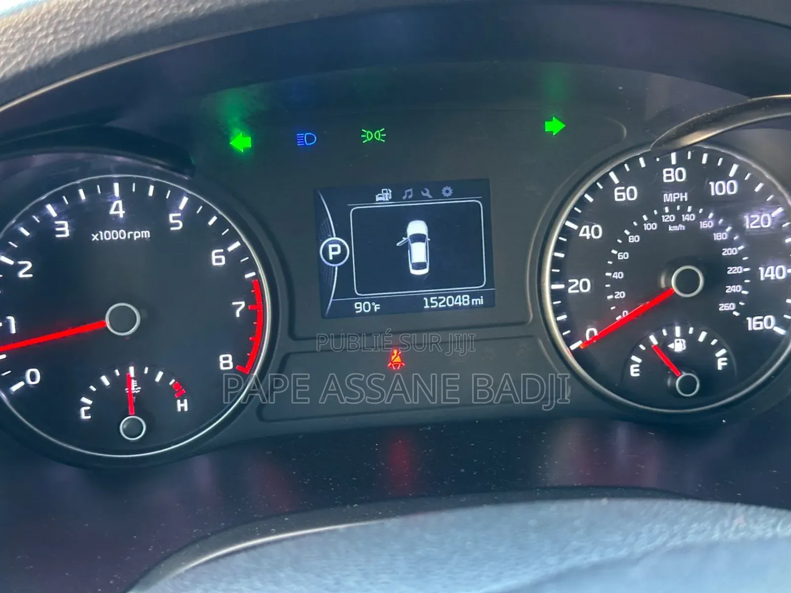 Kia Optima S 2018 Blanc