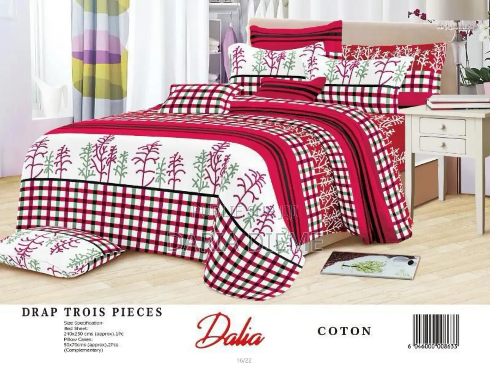 Drap Dalia 3 Pièces