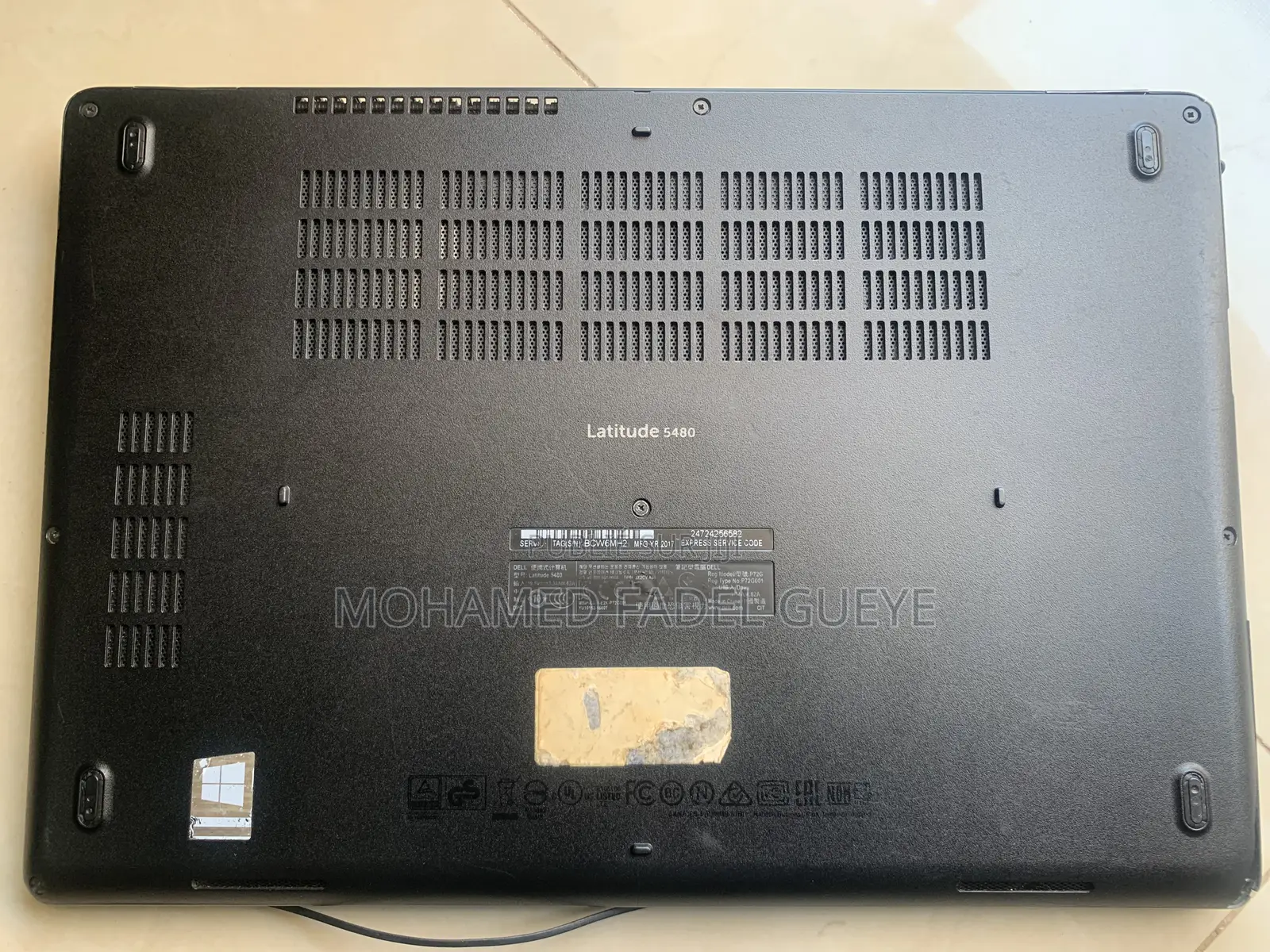 Ordinateur Portable Dell Latitude 5480 8GB Intel Core I5 SSD 256GB