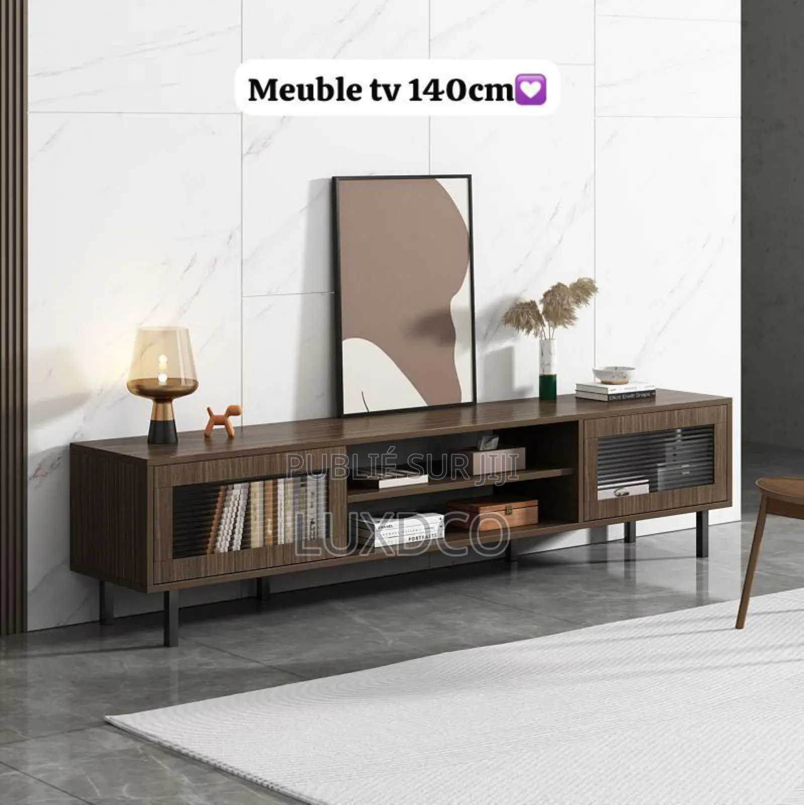 Meuble Tv Design Moderne en Bois.