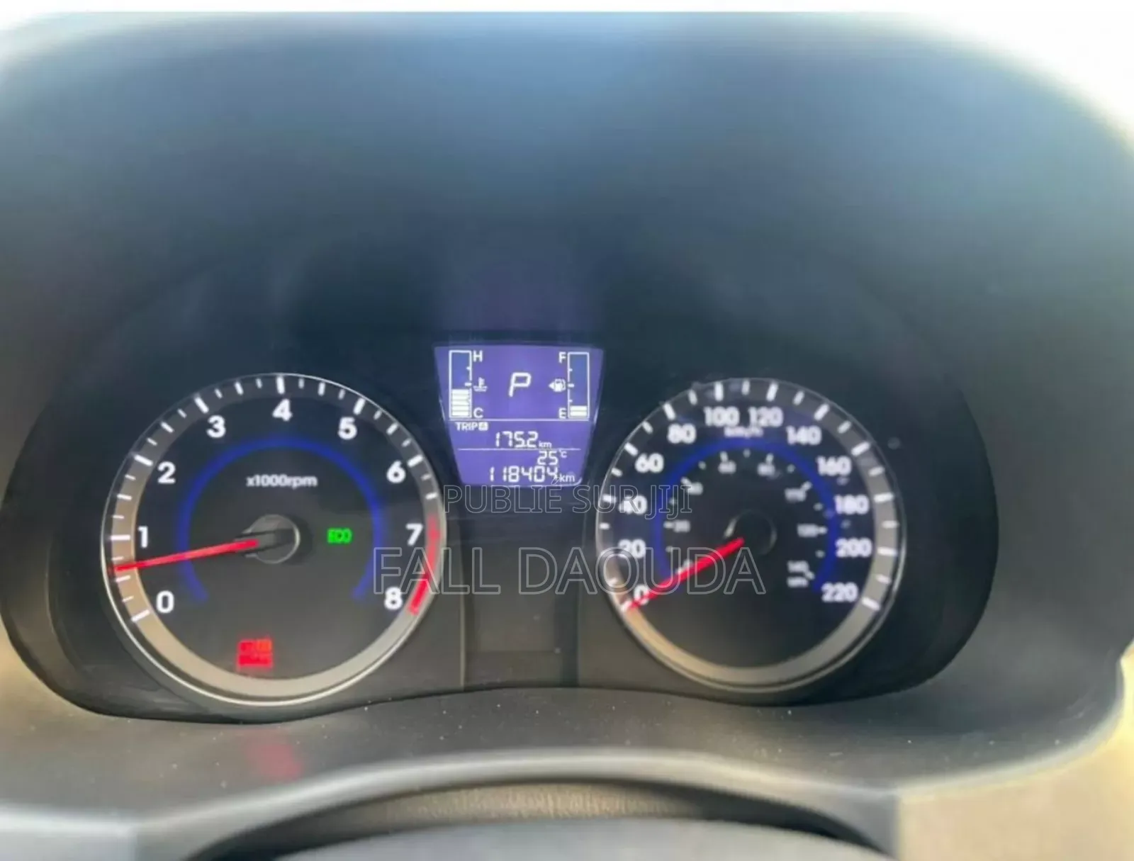 Hyundai Accent 2015 Blue