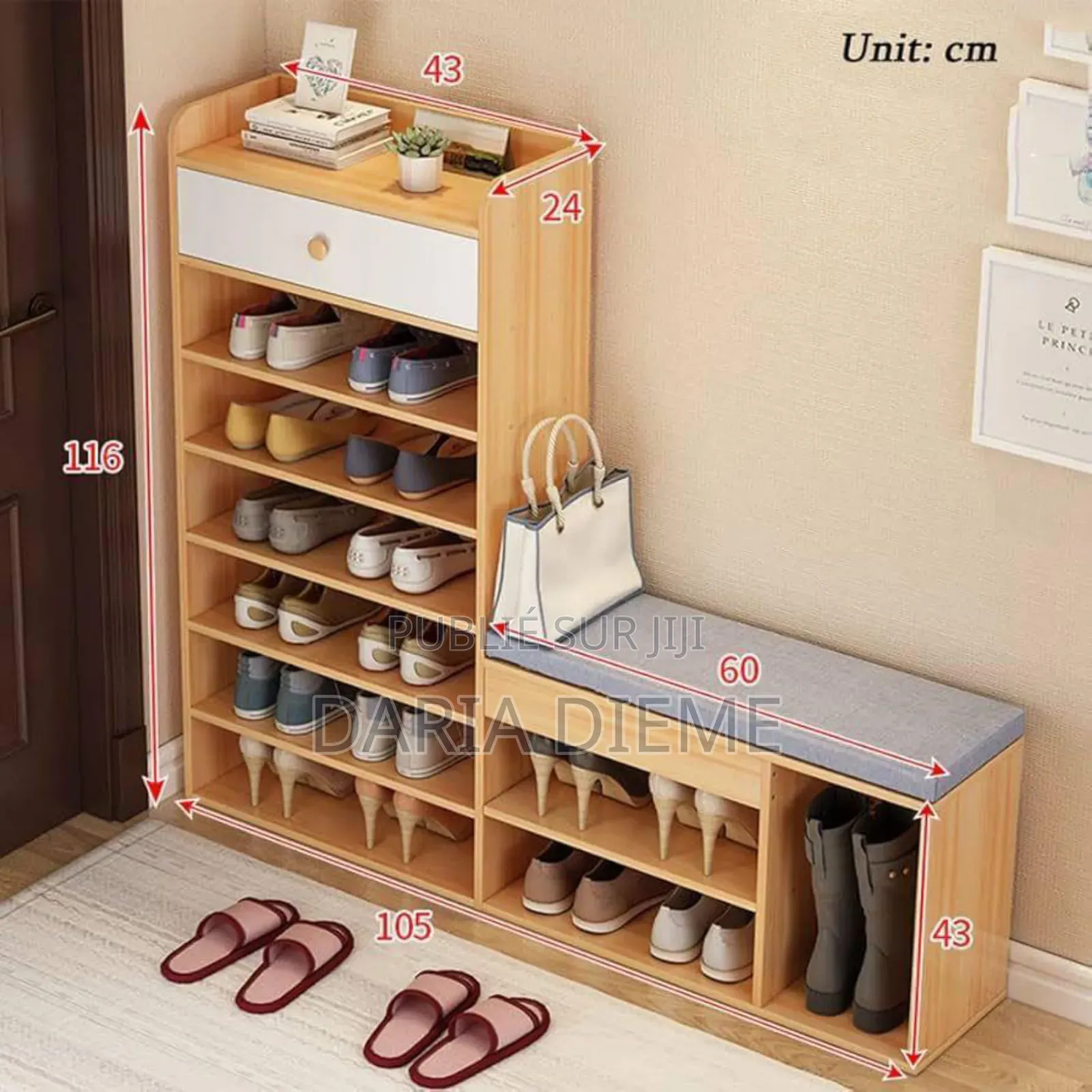 Rangement De Chaussures en Bois