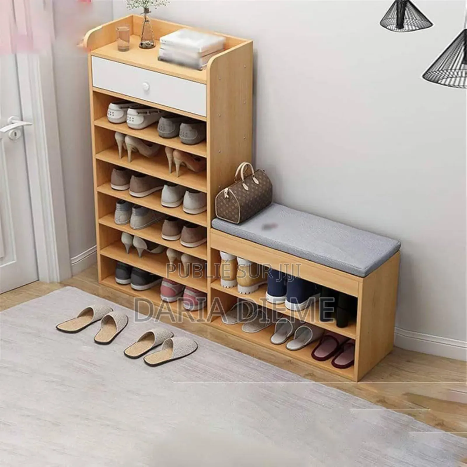 Rangement De Chaussures en Bois