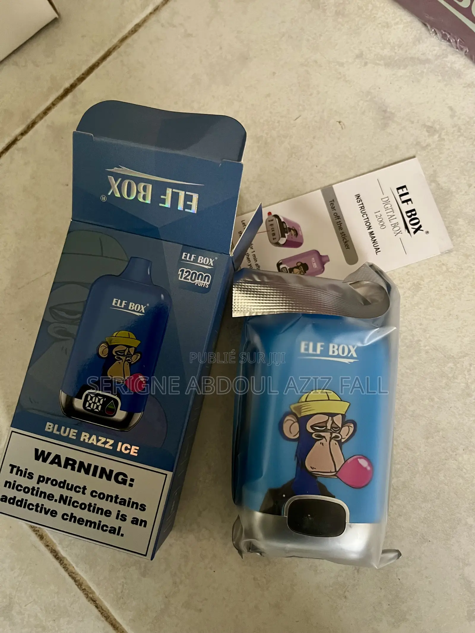 Puff Elf Box 12000 Coup