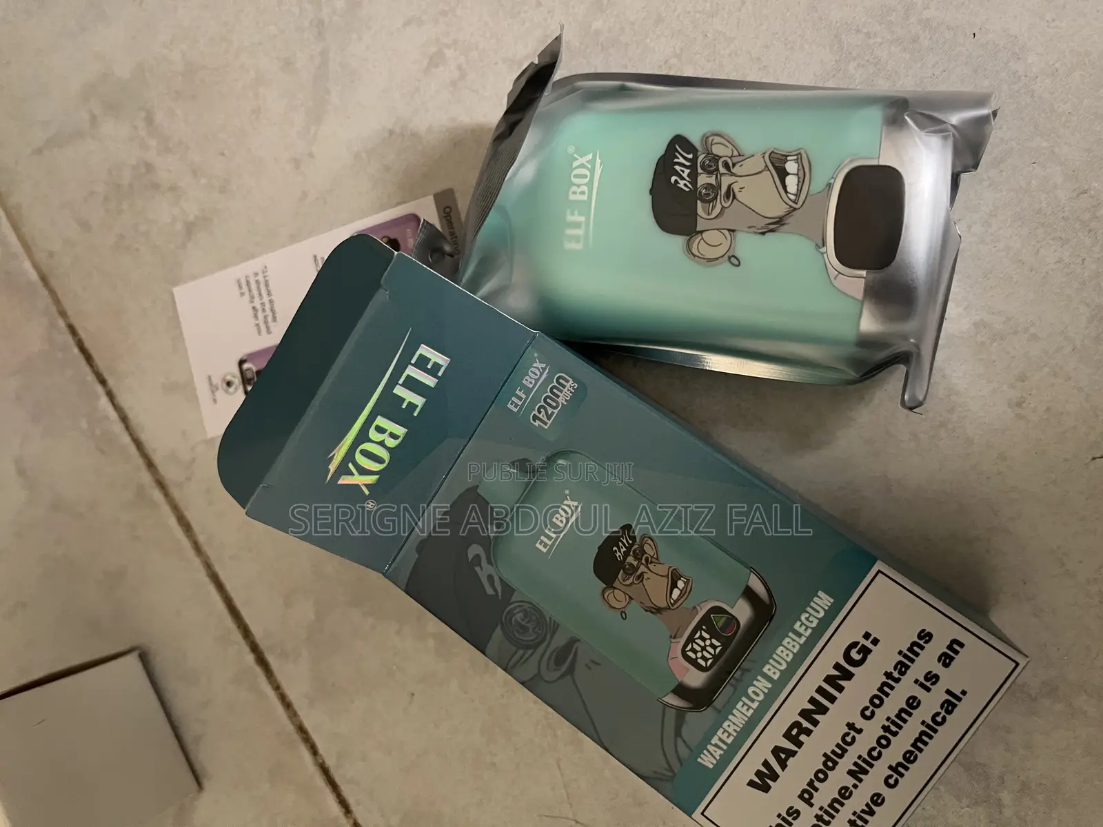 Puff Elf Box 12000 Coup