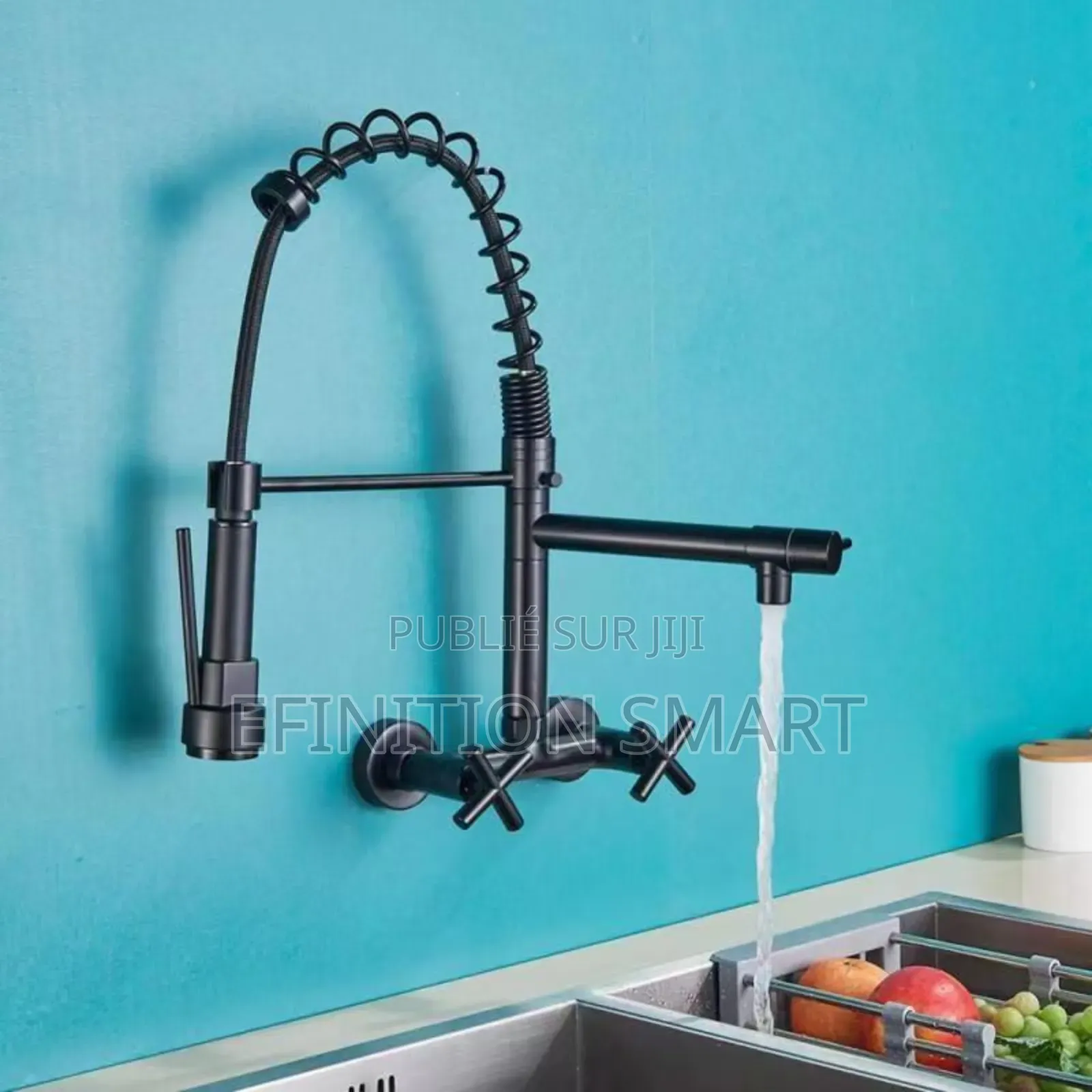 Robinet Lavabo Mural Moderne