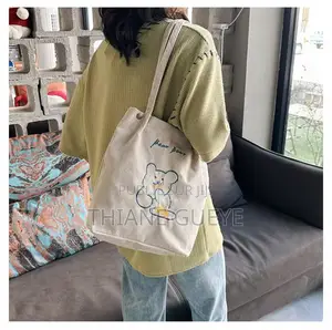 Sac Ours Femme Velours Côtelé