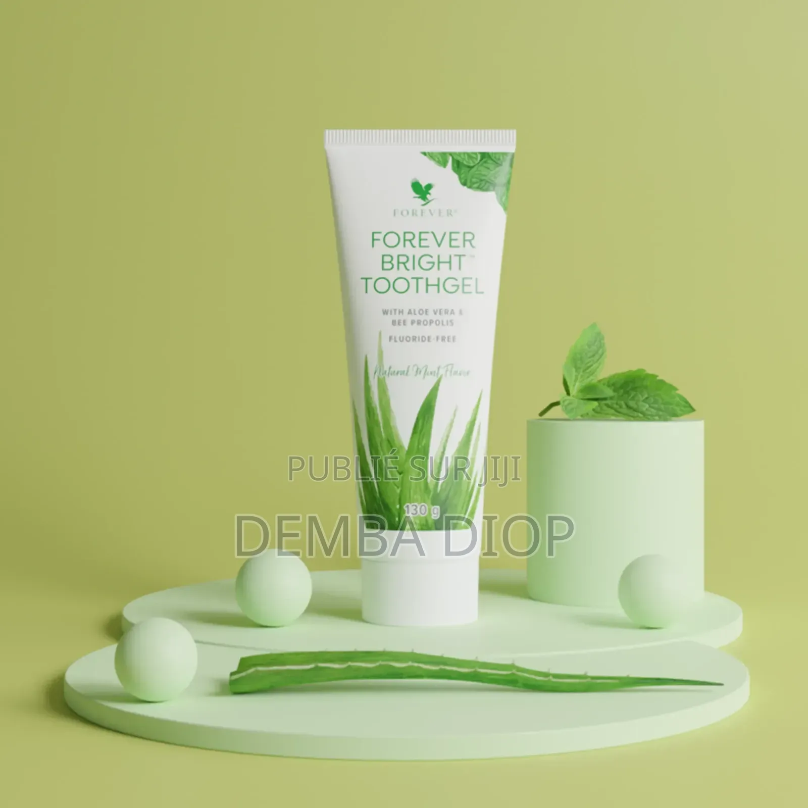 Pâte Dentifrice Aloe Vera Gel